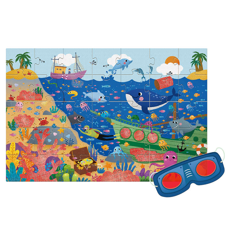 Mideer - Puzzle Secret - Ocean - 35pcs