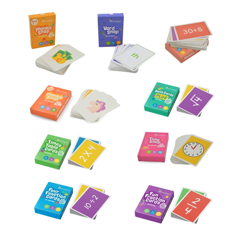 Greenbean School Years - Ultimate Snap Education Card Set - 9-in-1