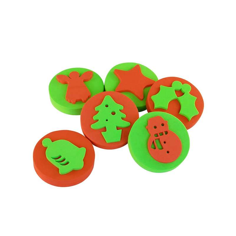 Anthony Peters - Christmas - Themed Palm Printers: 6 Pieces