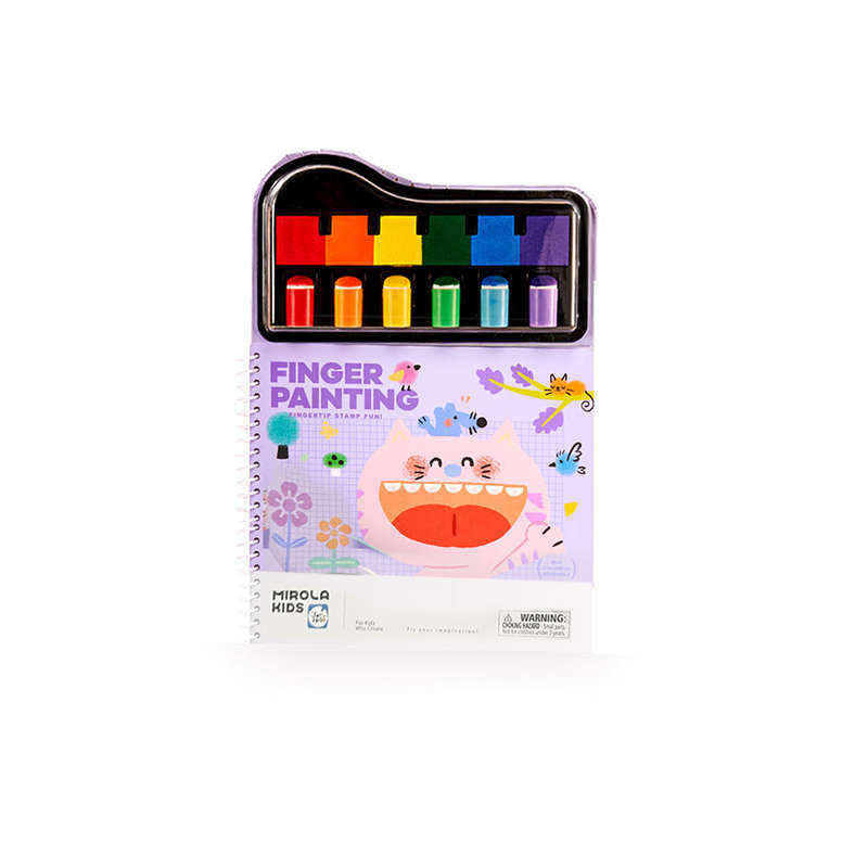 Jar Meló - Finger Painting - Fingertip Stamp Fun