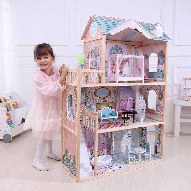 Playroom by Greenbean - Charlotte Doll House & 11 Accessories