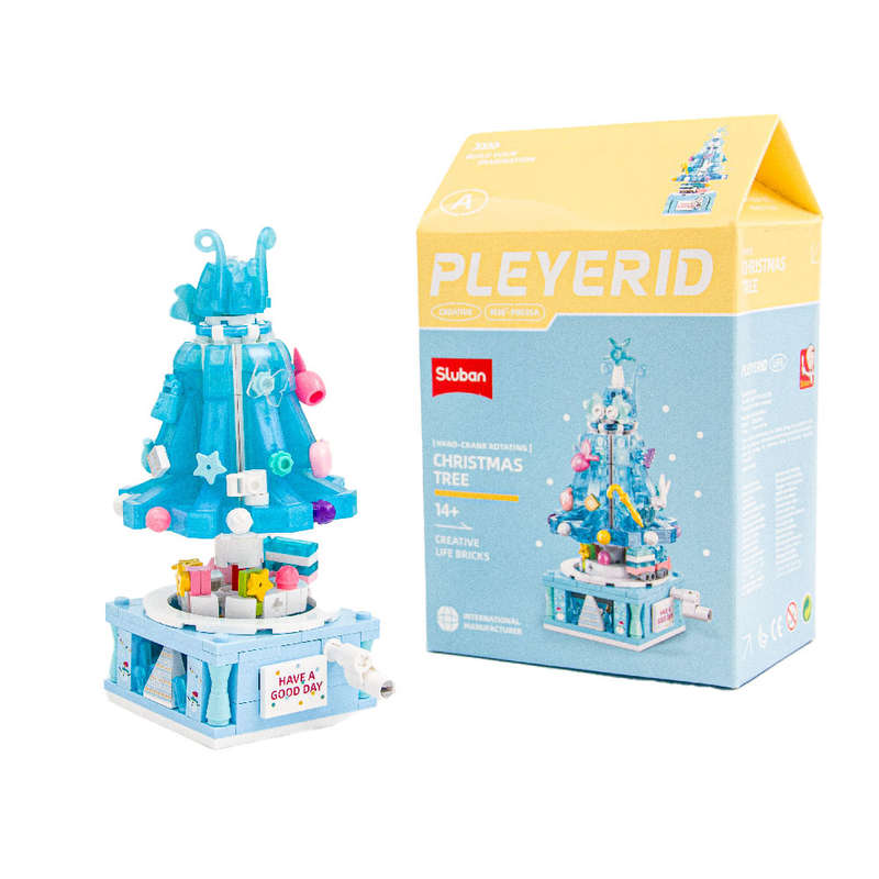 Sluban - Pleyerid - Blue Christmas Tree