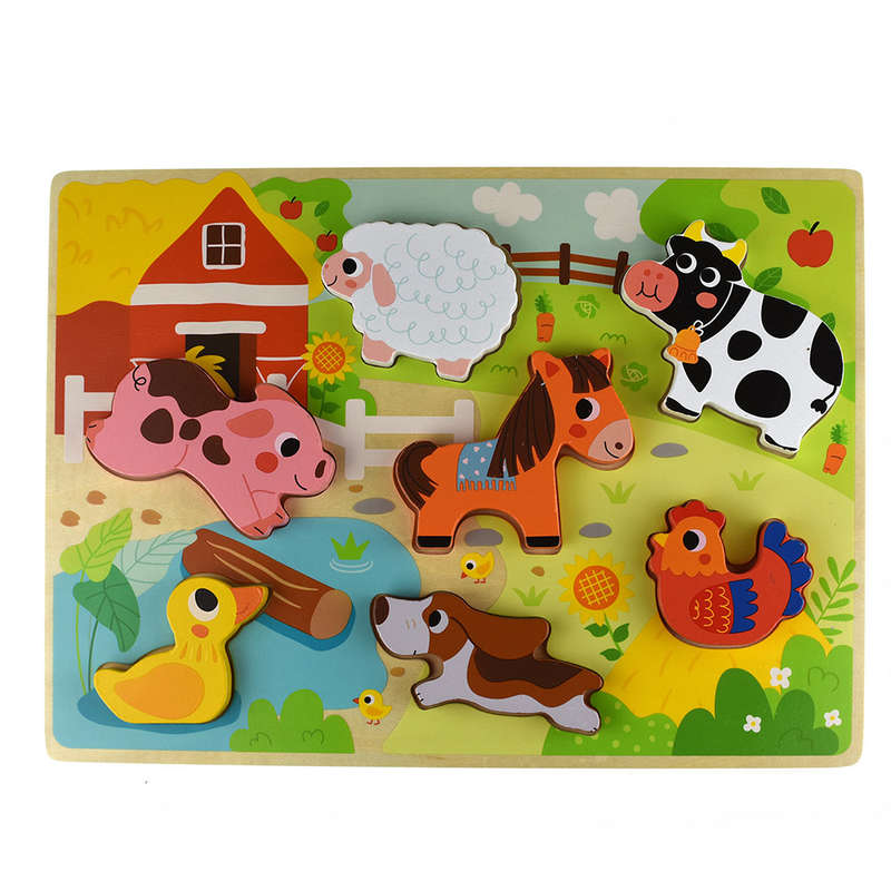 TookyToy - Chunky Puzzle - Farm