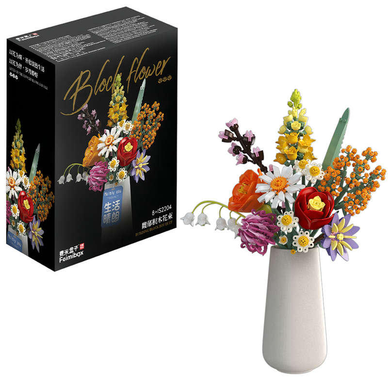 Feelo - Flower Bouquet - 1070 Pieces