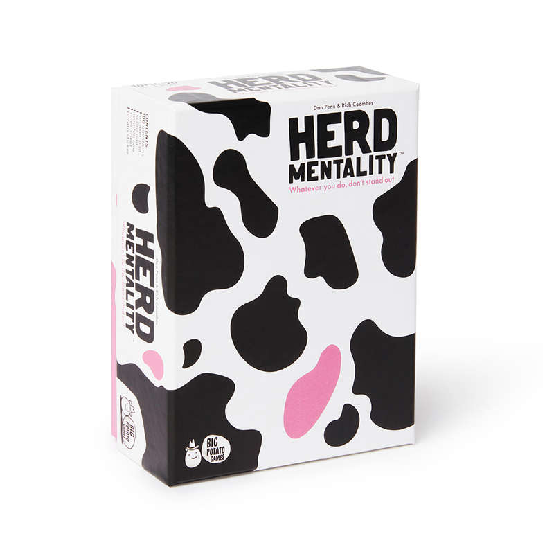 Big Potato Games - Herd Mentality Travel-Size - Family Game - 4-20 Players