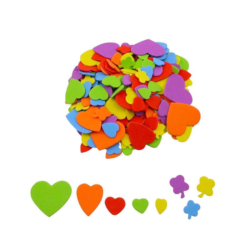 Anthony Peters - Foam Arts & Crafts Hearts & Flowers: 250g
