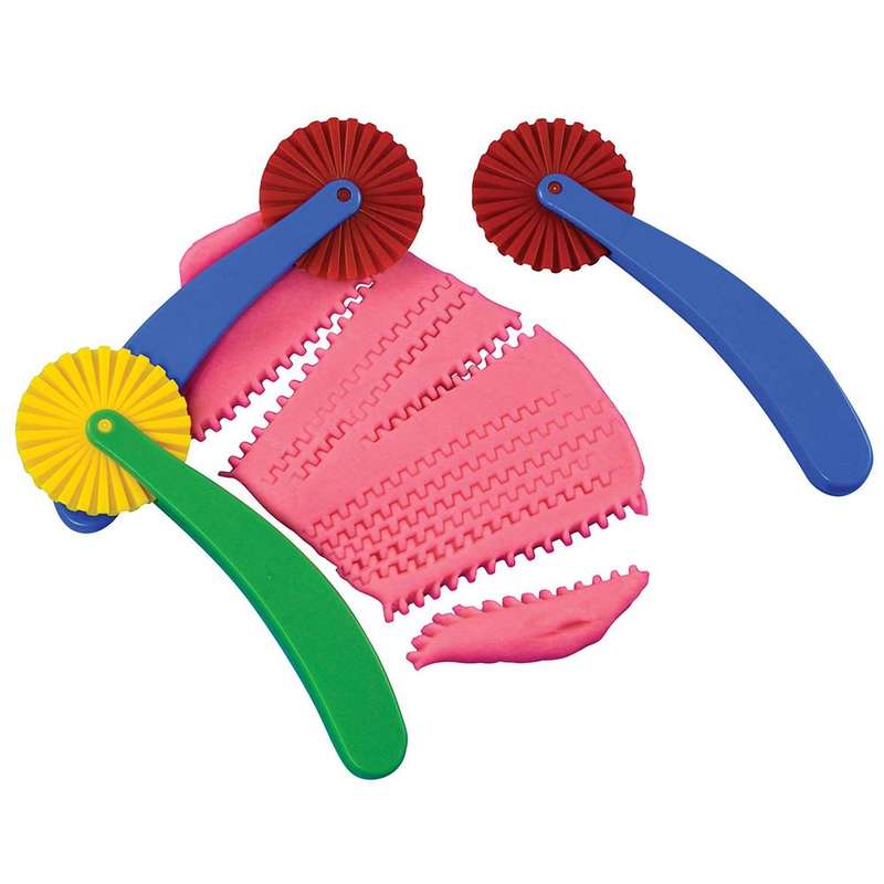 Anthony Peters - Dough Cutting Patterned Wheels - 3 Pieces