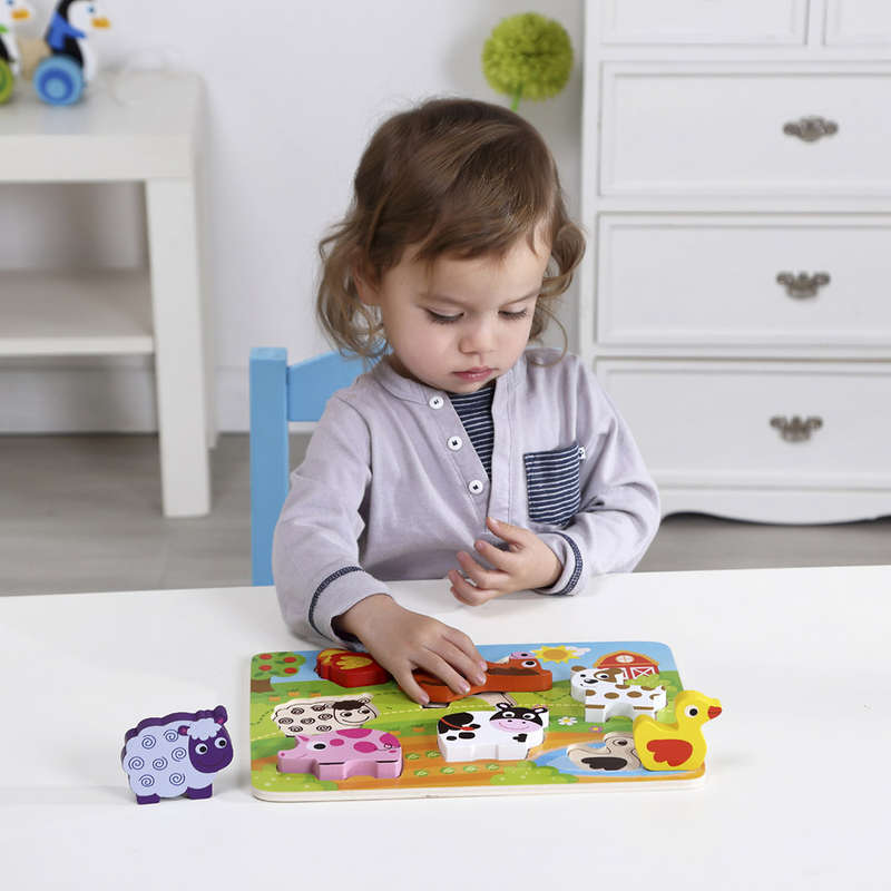 TookyToy - Chunky Puzzle - Farm