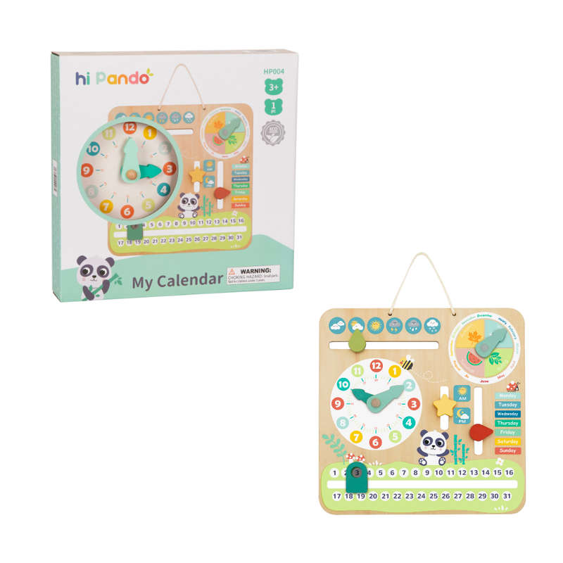 hi Pando - Interactive Wooden Time and Seasons Calendar
