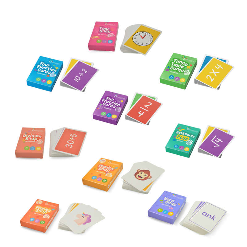 Greenbean School Years - Ultimate Snap Education Card Set - 9-in-1