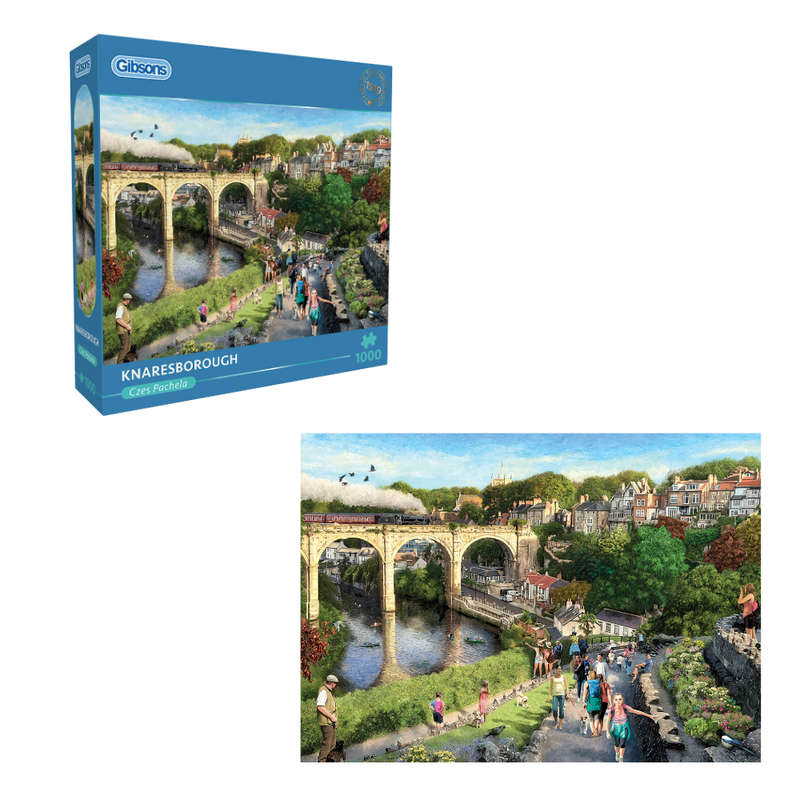 Gibsons - Knaresborough - 1000 Piece Jigsaw Puzzle