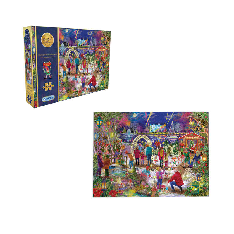 Gibsons - Enchanted Christmas - 1000 Piece Jigsaw Puzzle - Limited Edition