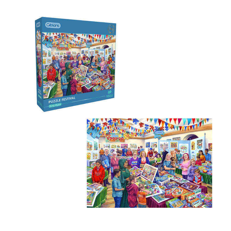 Gibsons - Puzzle Festival - 1000 Piece Jigsaw Puzzle