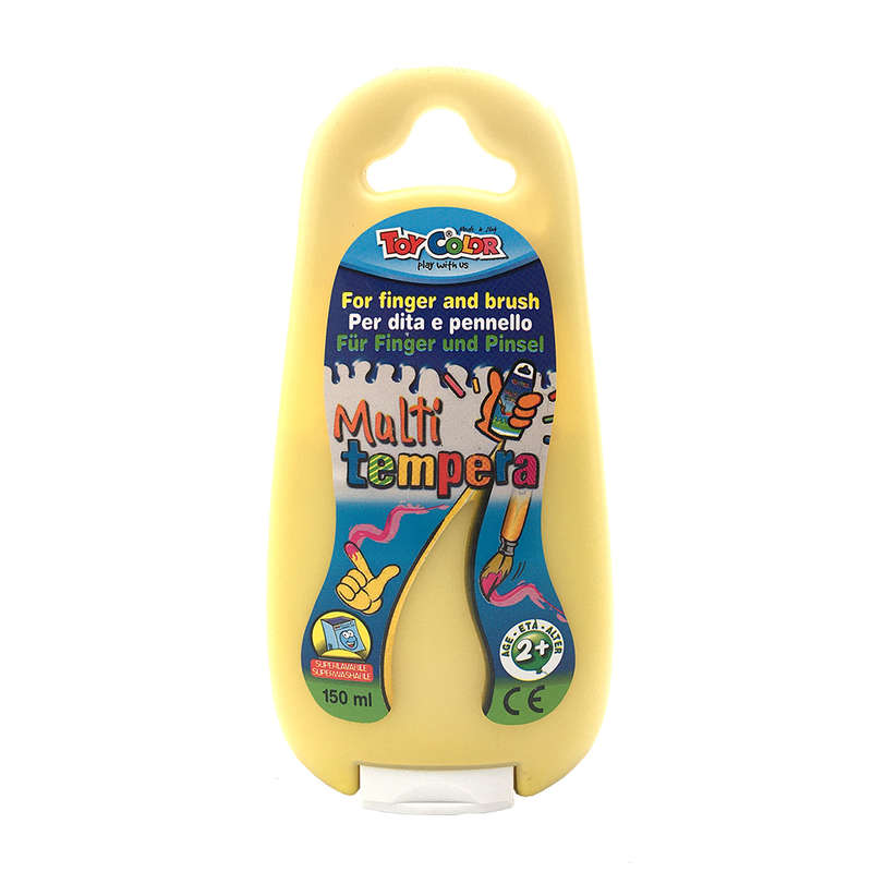 Toy Color - Ready Mix Paint - Superwashable Multi Tempera - 150ml Squeezy Bottle