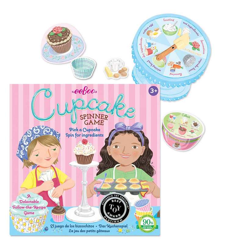 eeBoo - Cupcake Spinner Game
