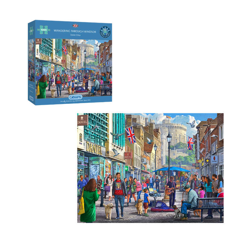 Gibsons - Wandering Through Windsor - 1000 Piece Jigsaw Puzzle