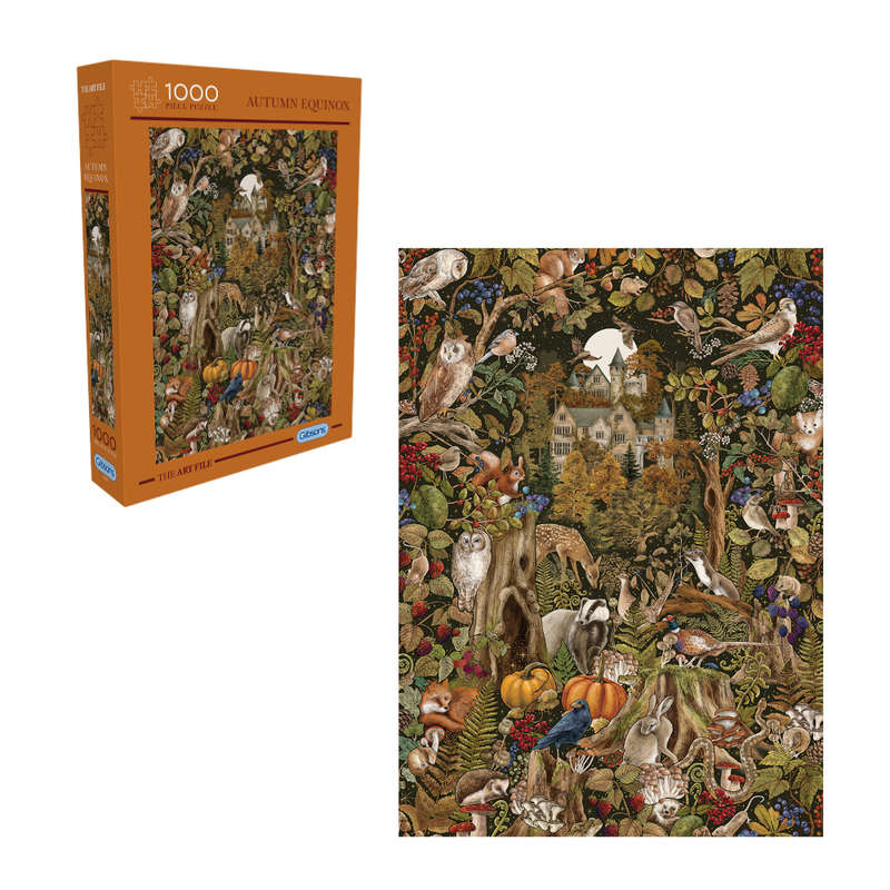Gibsons - The Art File: Autumn Equinox - 1000 Piece Jigsaw Puzzle
