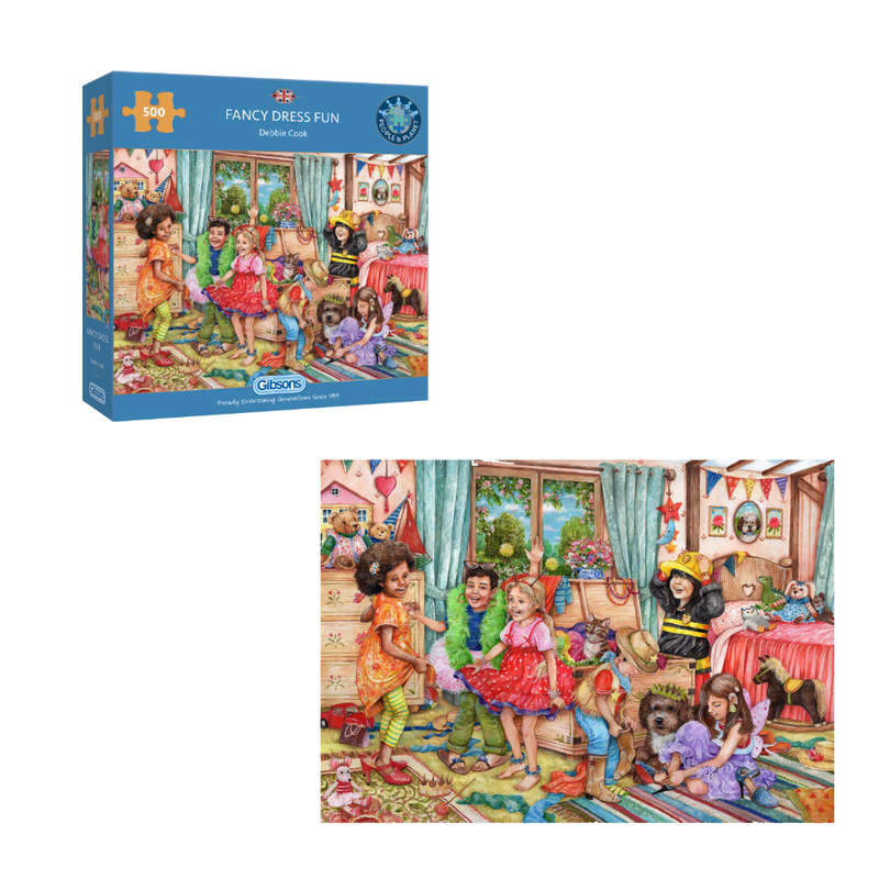 Gibsons - Fancy Dress Fun - 500 Piece Jigsaw Puzzle
