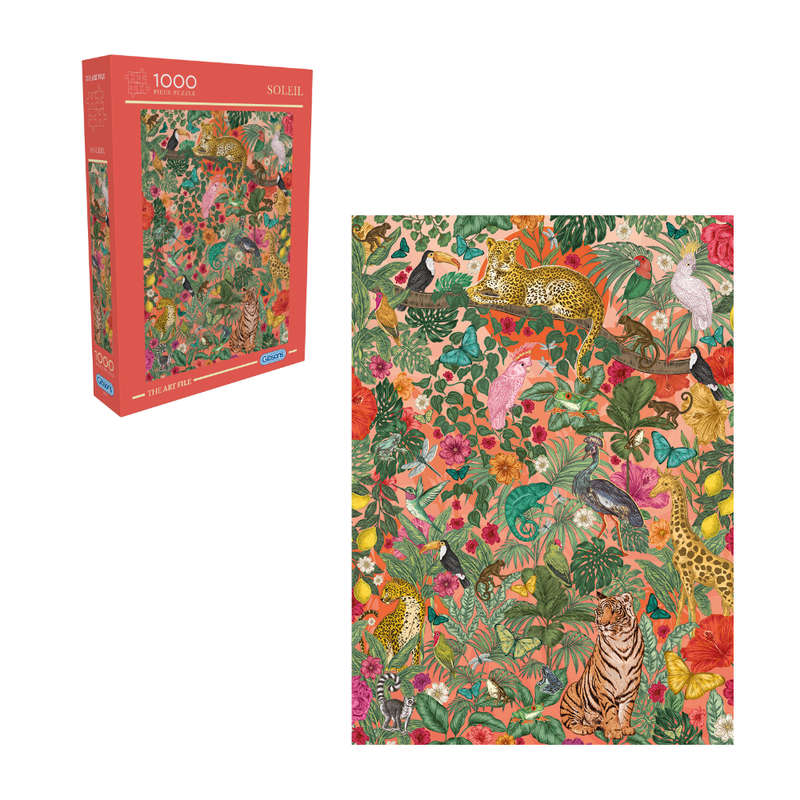 Gibsons - The Art File: Soleil - 1000 Piece Jigsaw Puzzle