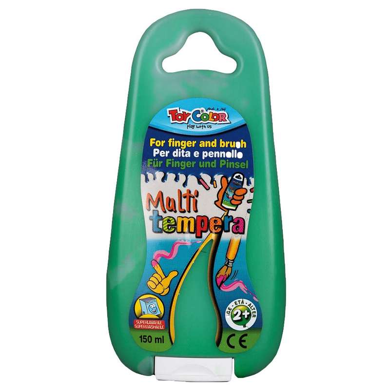 Toy Color - Ready Mix Paint - Superwashable Multi Tempera - 150ml Squeezy Bottle