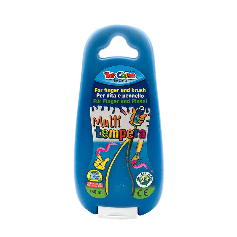 Toy Color - Ready Mix Paint - Superwashable Multi Tempera - 150ml Squeezy Bottle