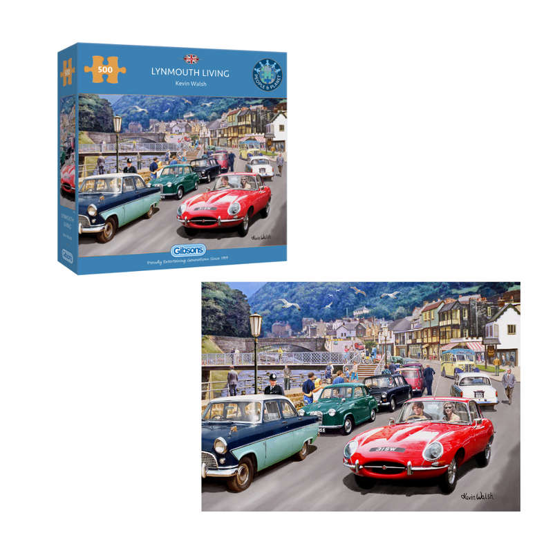 Gibsons - Lynmouth Living - 500 Piece Jigsaw Puzzle
