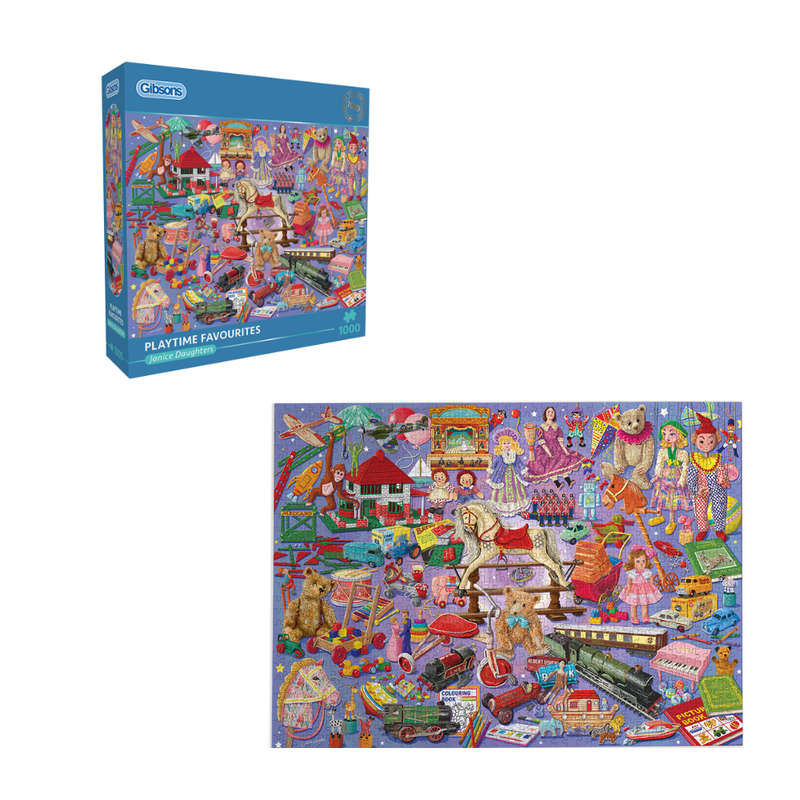 Gibsons - Playtime Favourites - 1000 Piece Jigsaw Puzzle