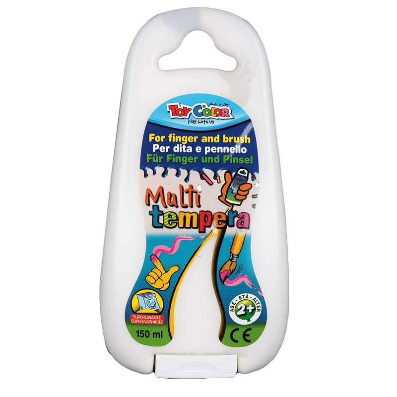 Toy Color - Ready Mix Paint - Superwashable Multi Tempera - 150ml Squeezy Bottle