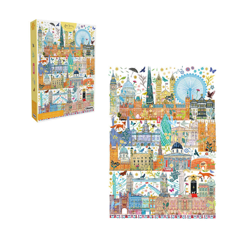 Gibsons - London Skyline - 1000 Piece Jigsaw Puzzle