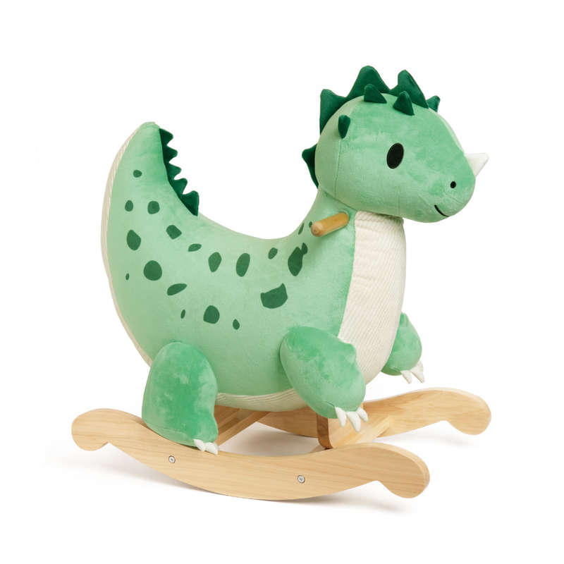Classic World - Wooden Rocking Dinosaur - 64 x 31 x 60 cm