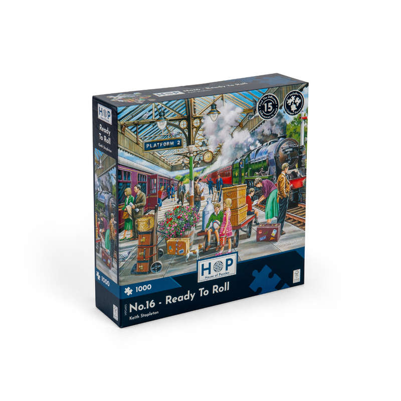 House of Puzzles - No.16 - Ready To Roll - 1000 Piece Jigsaw Puzzle