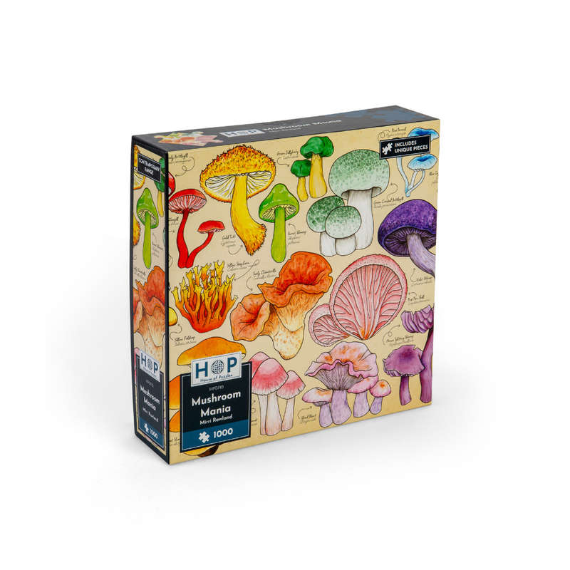 House of Puzzles - Mushroom Mania - 1000 Piece Jigsaw Puzzle