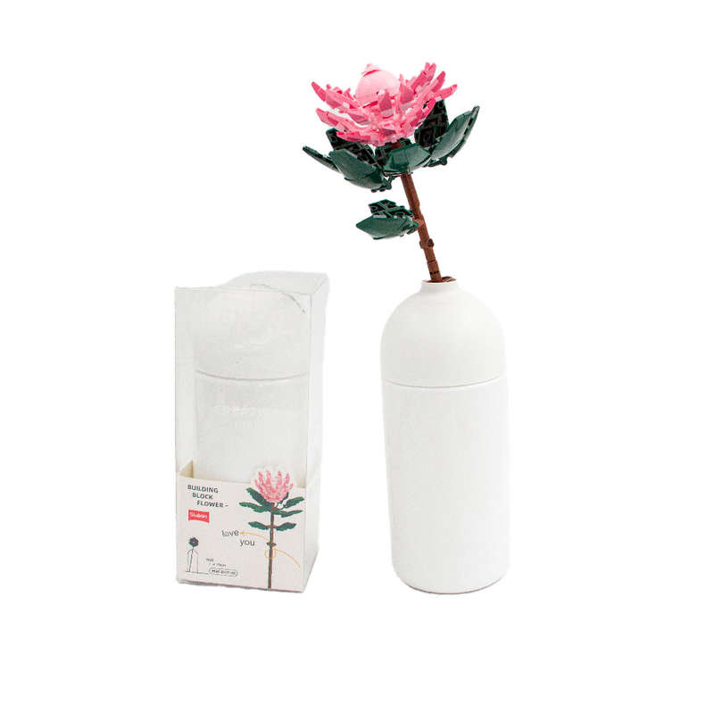 Sluban - Pleyerid - Flowers - Protea - 219pcs