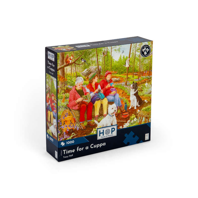 House of Puzzles - Time For a Cuppa - 1000 Piece Jigsaw Puzzle