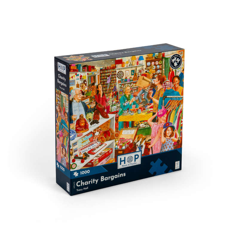 House of Puzzles - Charity Bargains - 1000 Piece Jigsaw Puzzle