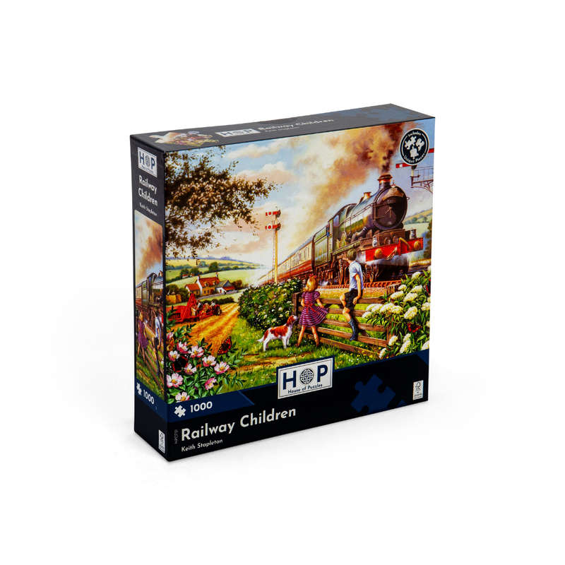 House of Puzzles - Railway Children - 1000 Piece Jigsaw Puzzle