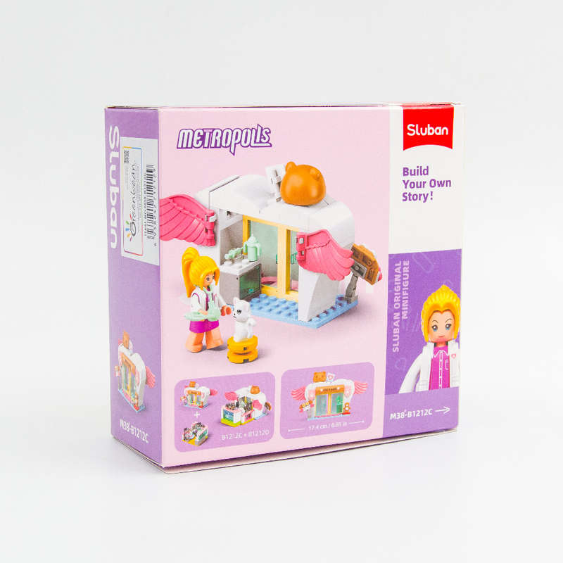 Sluban - Metropolis - Cute Pet Salon - 78pcs