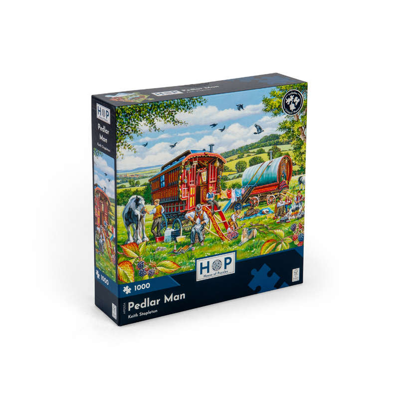 House of Puzzles - Pedlar Man - 1000 Piece Jigsaw Puzzle