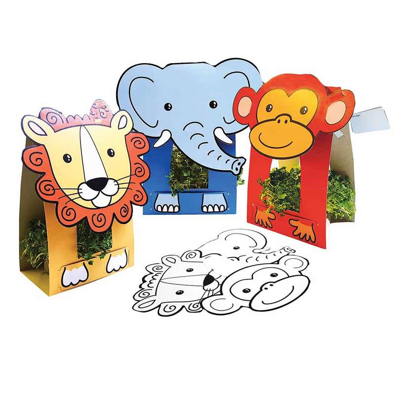Anthony Peters - Plant & Grow Jungle Animals: 3 Pieces