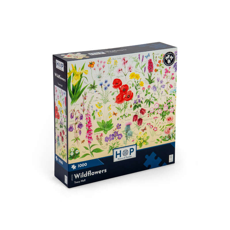 House of Puzzles - Wildflowers - 1000 Piece Jigsaw Puzzle