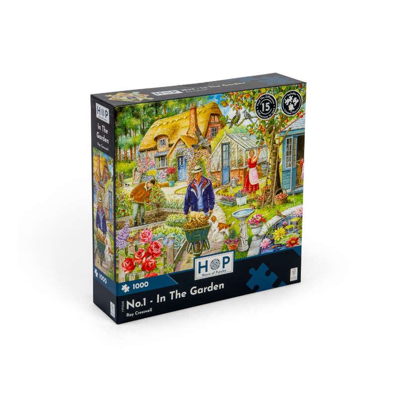 House of Puzzles - No.1 - In The Garden - 1000 Piece Jigsaw Puzzle