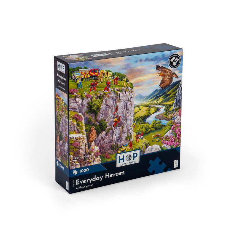 House of Puzzles - Everyday Heroes - 1000 Piece Jigsaw Puzzle