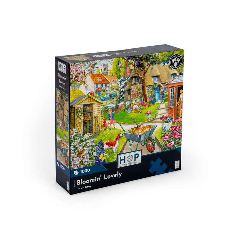 House of Puzzles - Bloomin' Lovely - 1000 Piece Jigsaw Puzzle