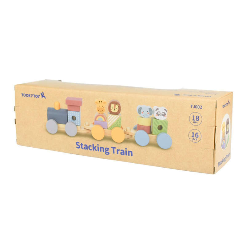 TookyToy - Stacking Train - Animals