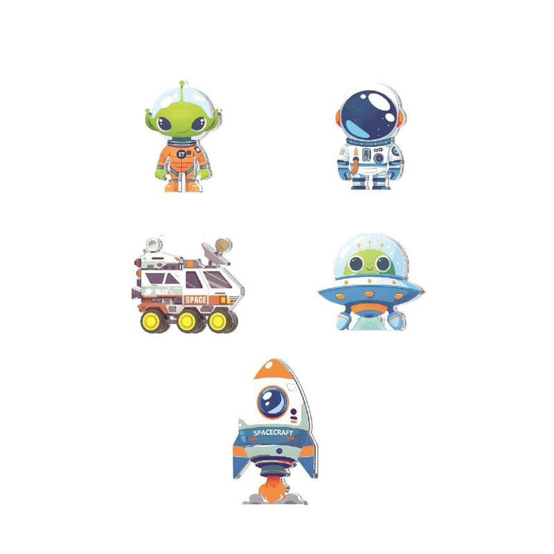 Magnetic Tiles - Space Adventure Set - 30 Pieces