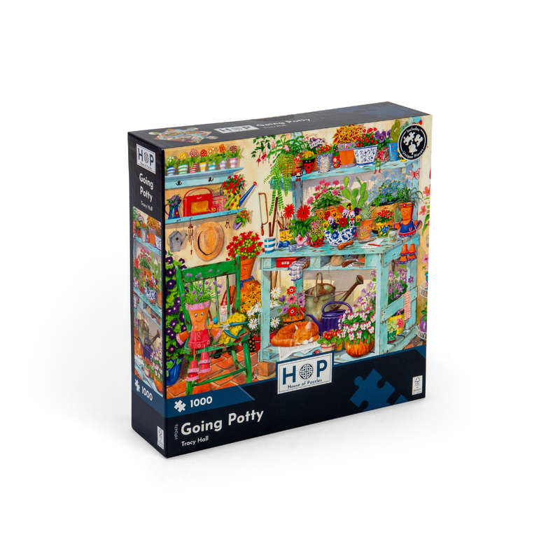 House of Puzzles - Going Potty - 1000 Piece Jigsaw Puzzle