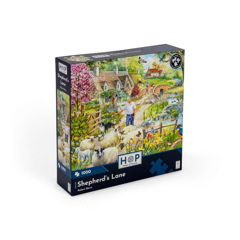 House of Puzzles - Shepherd's Lane - 1000 Piece Jigsaw Puzzle