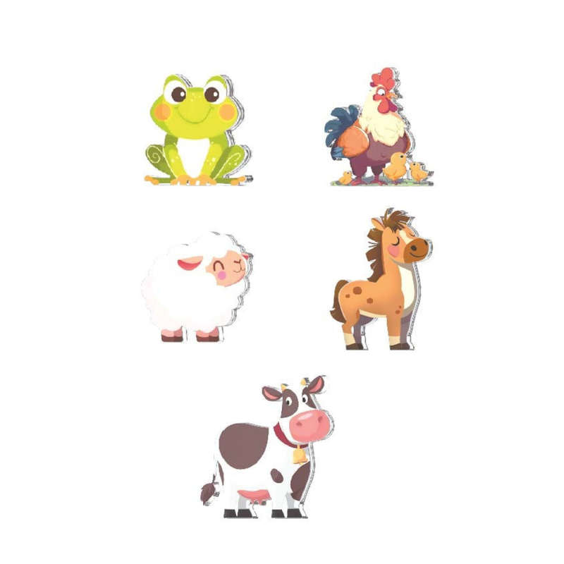Magnetic Tiles - Farm Animals Set - 30 Pieces