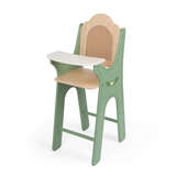 Classic World - Pretend & Play - Vintage Wooden Doll High Chair