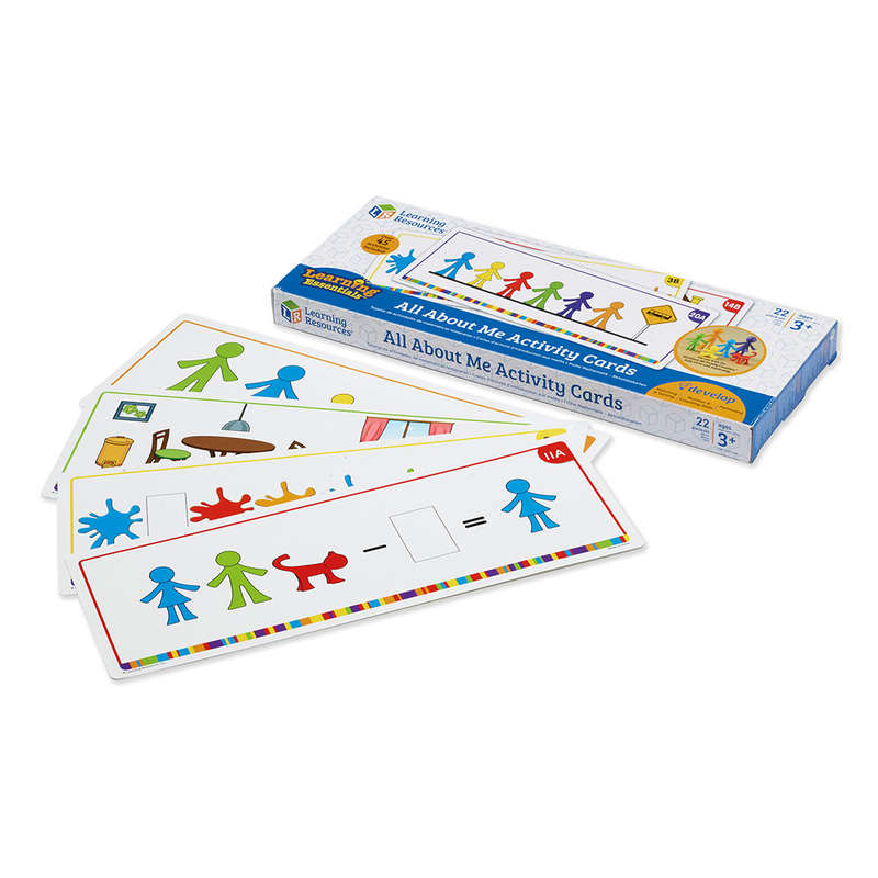 Learning Resources - All About Me Family Counters Cards